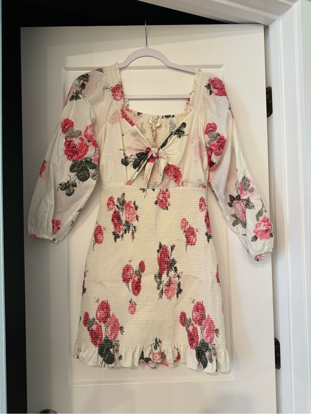 LoveShackFancy Kyndra Mini Dress - Picture 3 of 4